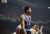 NBA legend Wilt Chamberlain during his NBA days.